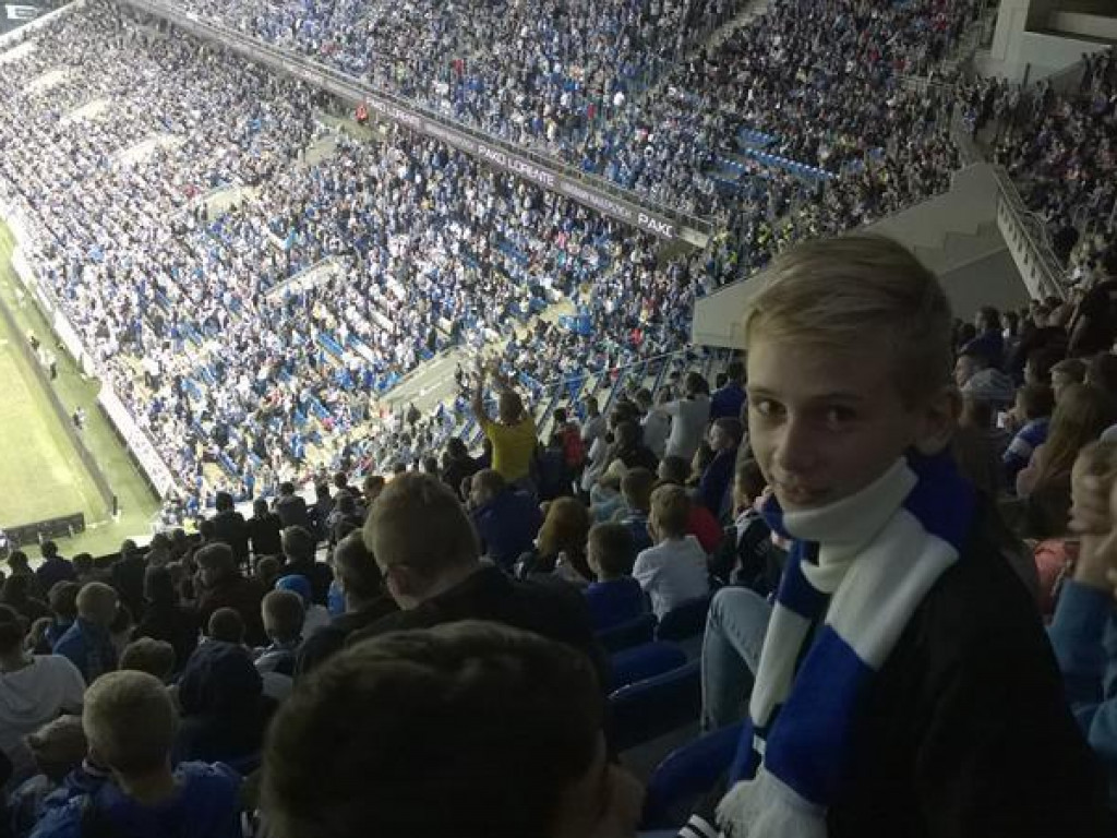 Młodzi kibicowali Lechowi (galeria)