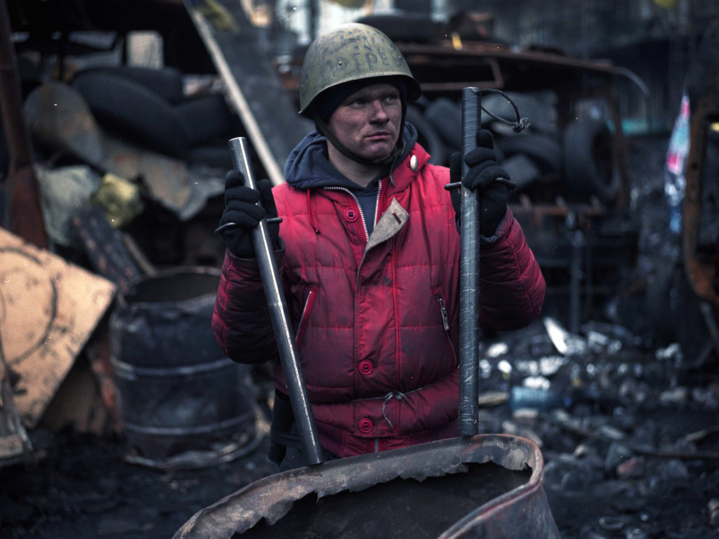 Aleksander Czekmieniew, Kijów: Bojownicy Majdanu