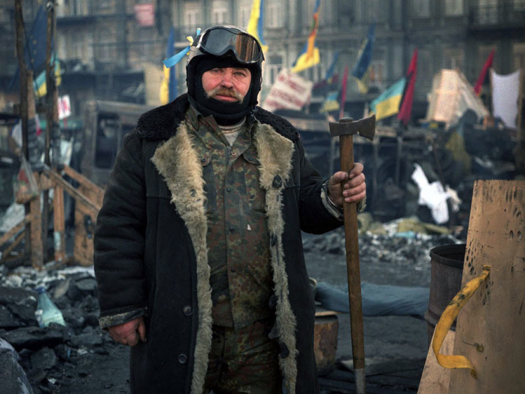 Aleksander Czekmieniew, Kijów: Bojownicy Majdanu