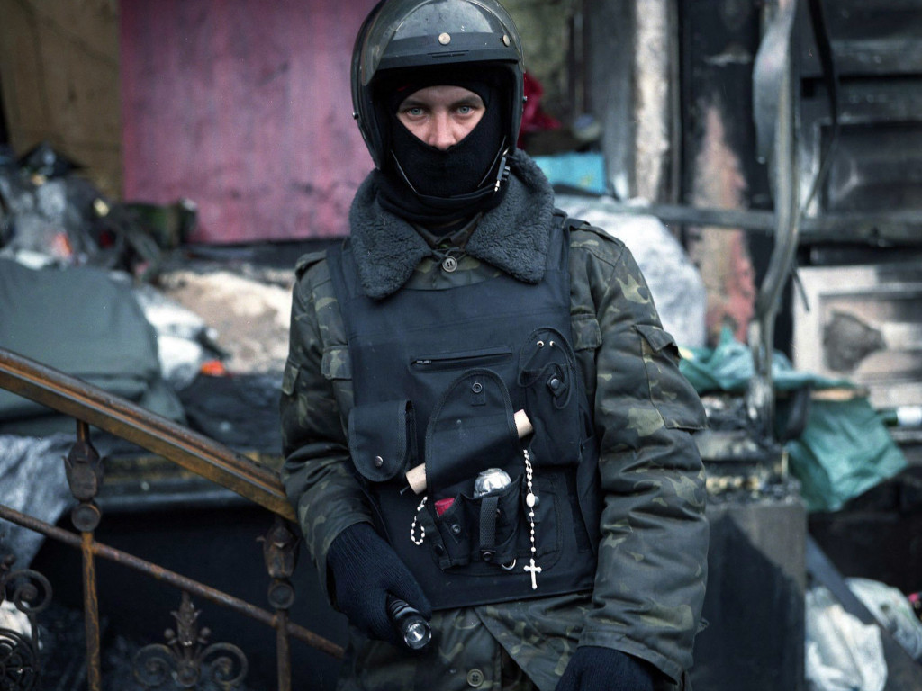 Aleksander Czekmieniew, Kijów: Bojownicy Majdanu