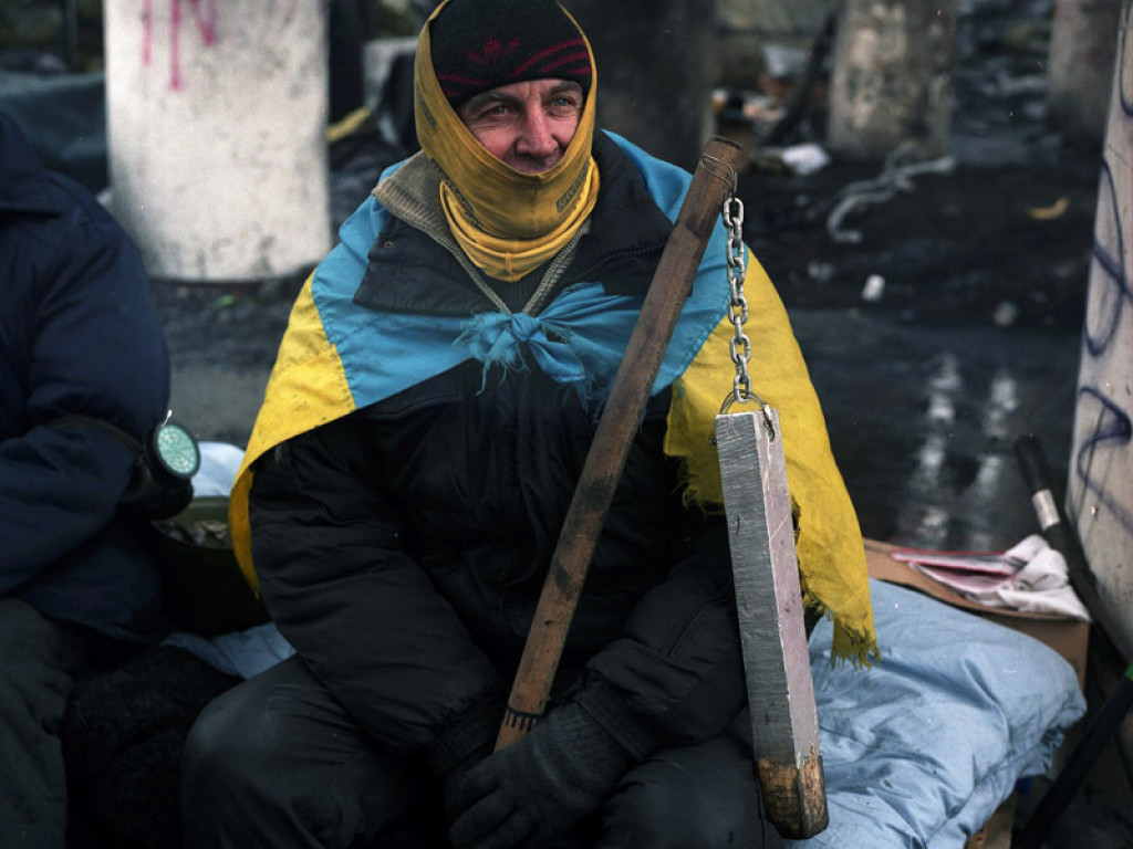 Aleksander Czekmieniew, Kijów: Bojownicy Majdanu