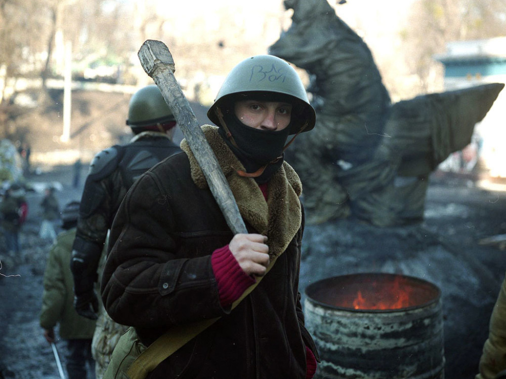 Aleksander Czekmieniew, Kijów: Bojownicy Majdanu