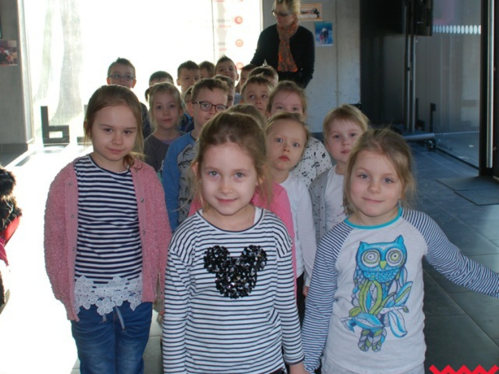 Dzieci z przedszkola „Bonifacy” w MIłosławiu z wizytą w redakcji „Wiadomości Wrzesińskich”