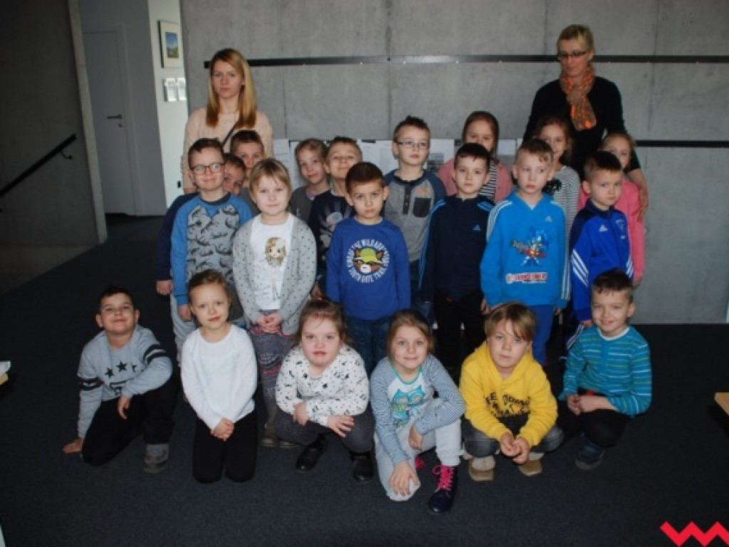 Dzieci z przedszkola „Bonifacy” w MIłosławiu z wizytą w redakcji „Wiadomości Wrzesińskich”