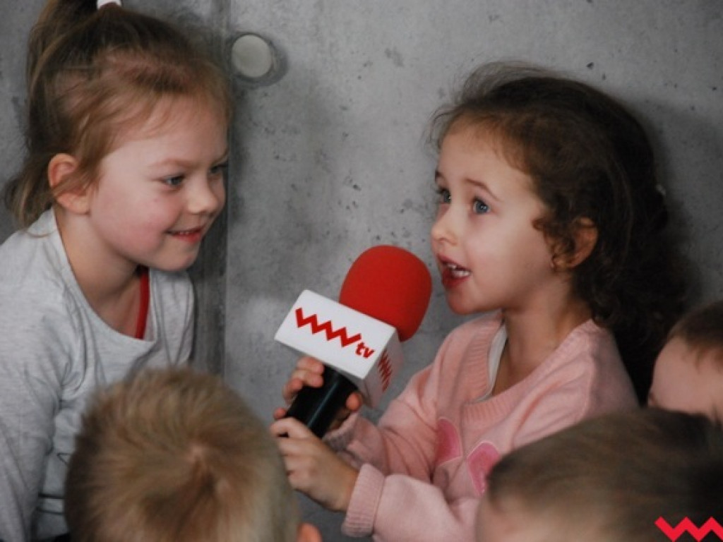 Dzieci z przedszkola „Bonifacy” w MIłosławiu z wizytą w redakcji „Wiadomości Wrzesińskich”