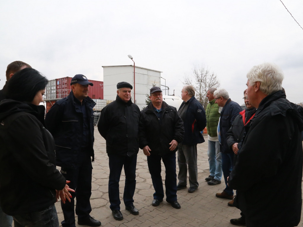 Węgrzy zwiedzali posterunek i lokalny browar