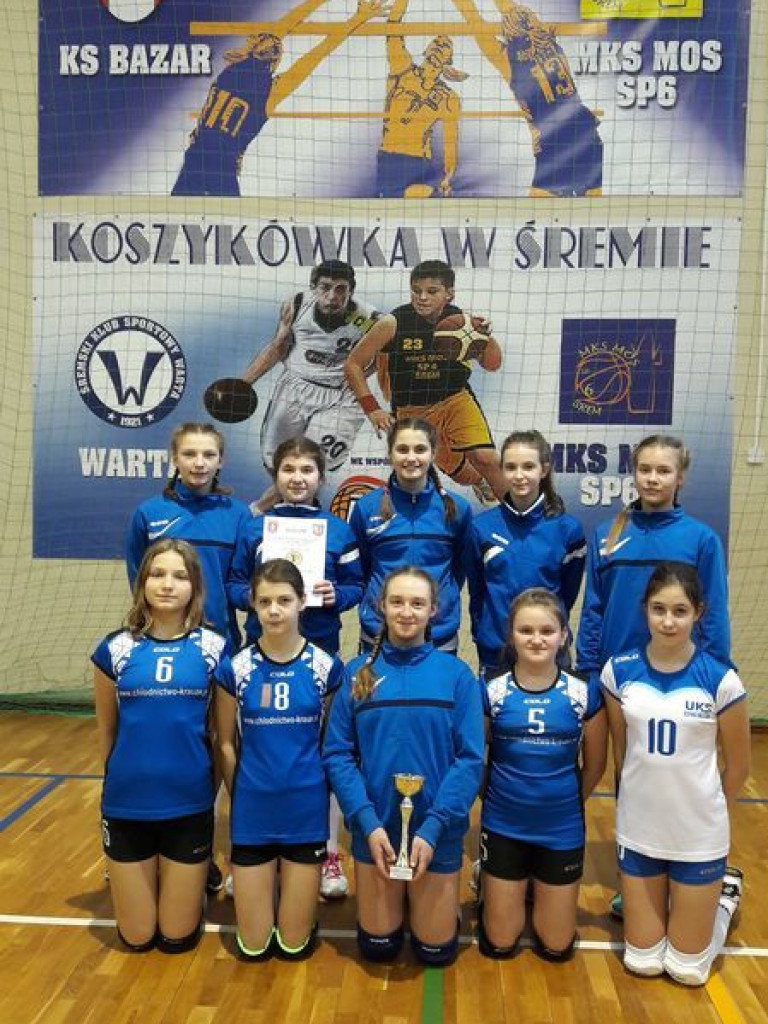 Siatkarki SSP nr 1 Września z awansem do finału wojewódzkiego