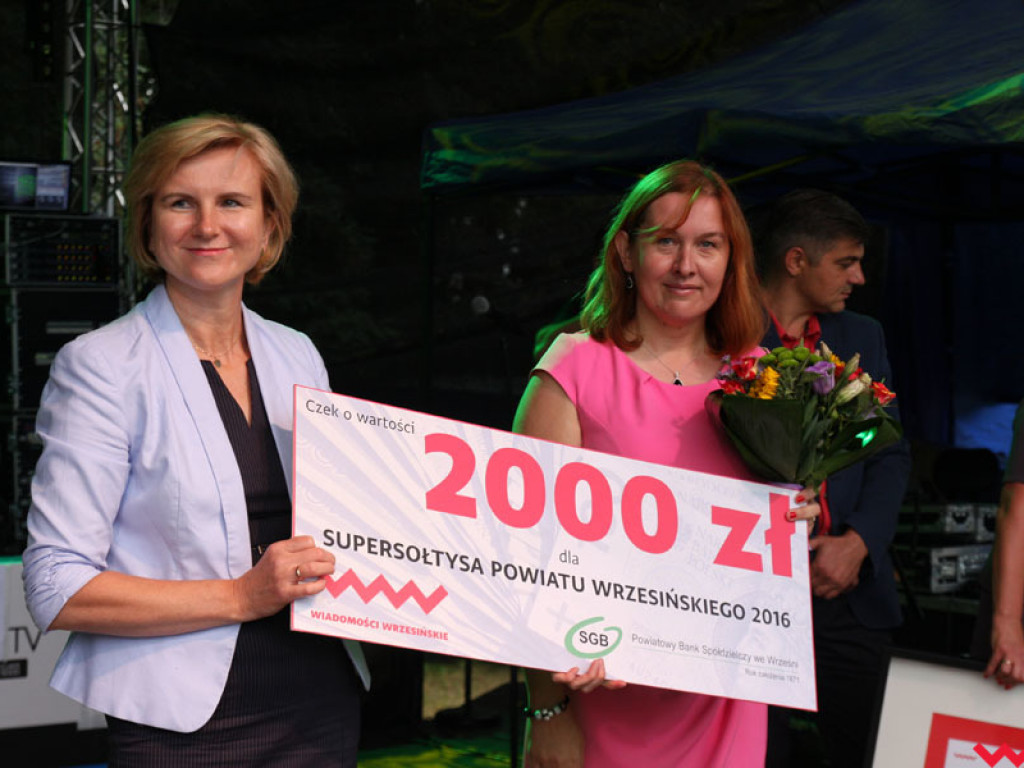 Sołtys Orzechowa dumna z dożynek i z tytułu supersołtysa