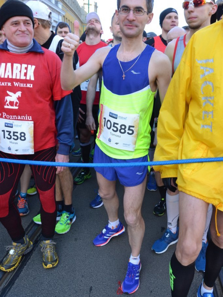Wrześnianie pobiegli w półmaratonie w Poznaniu