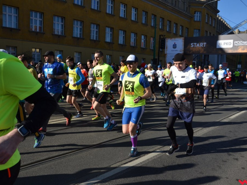 Wrześnianie pobiegli w półmaratonie w Poznaniu