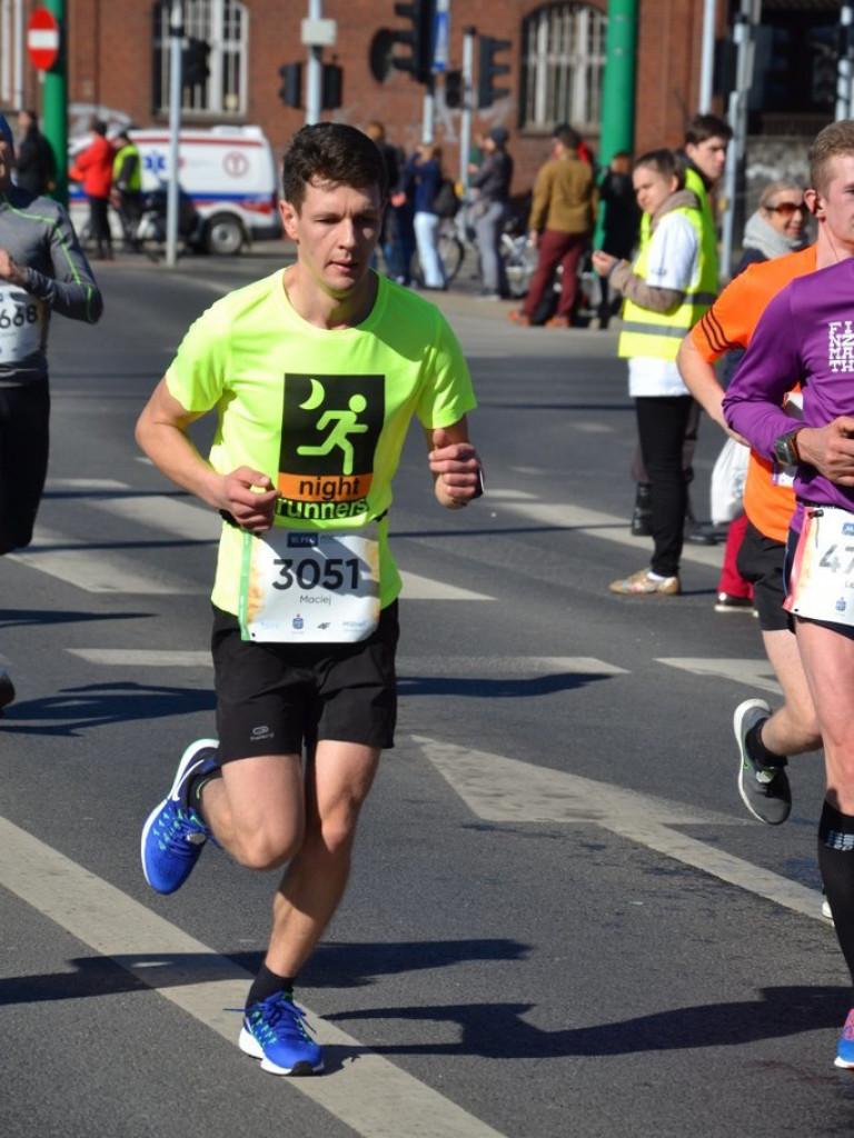 Wrześnianie pobiegli w półmaratonie w Poznaniu