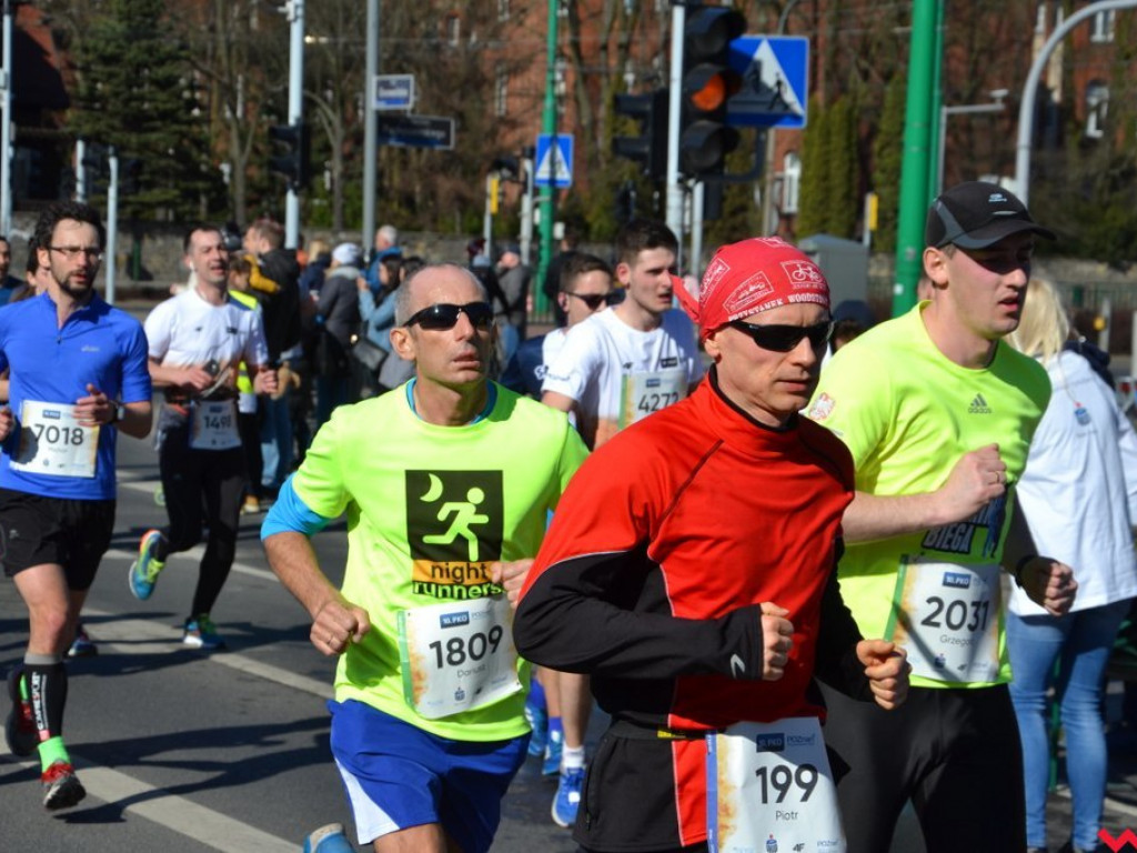 Wrześnianie pobiegli w półmaratonie w Poznaniu