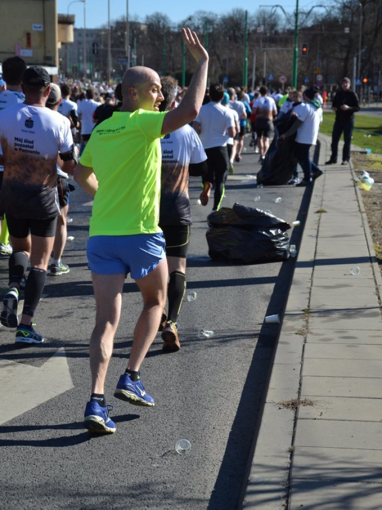 Wrześnianie pobiegli w półmaratonie w Poznaniu