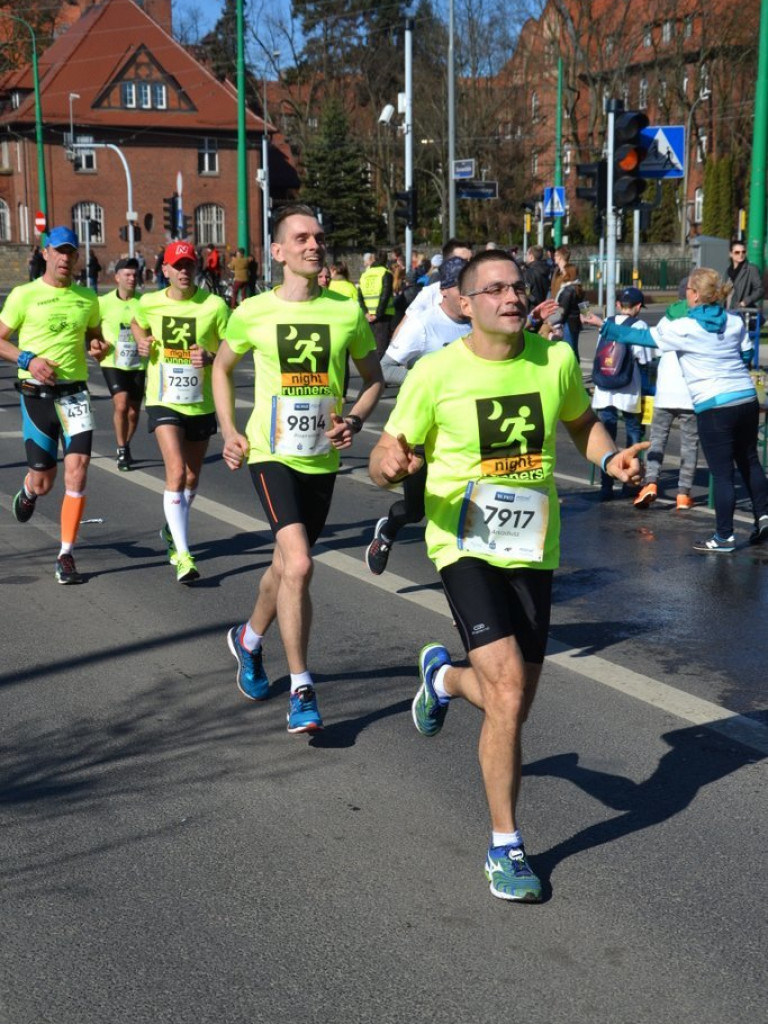Wrześnianie pobiegli w półmaratonie w Poznaniu