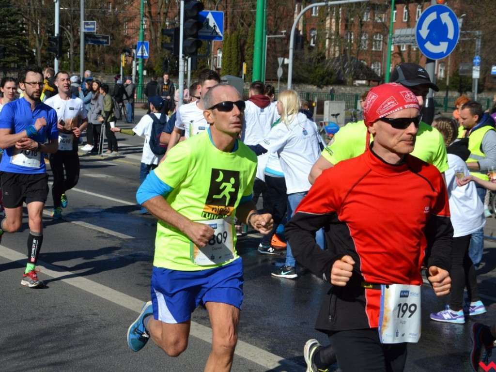 Wrześnianie pobiegli w półmaratonie w Poznaniu