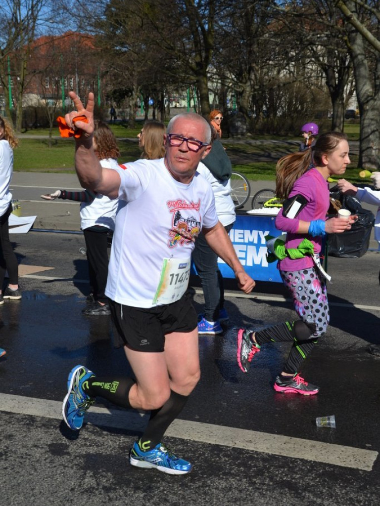 Wrześnianie pobiegli w półmaratonie w Poznaniu