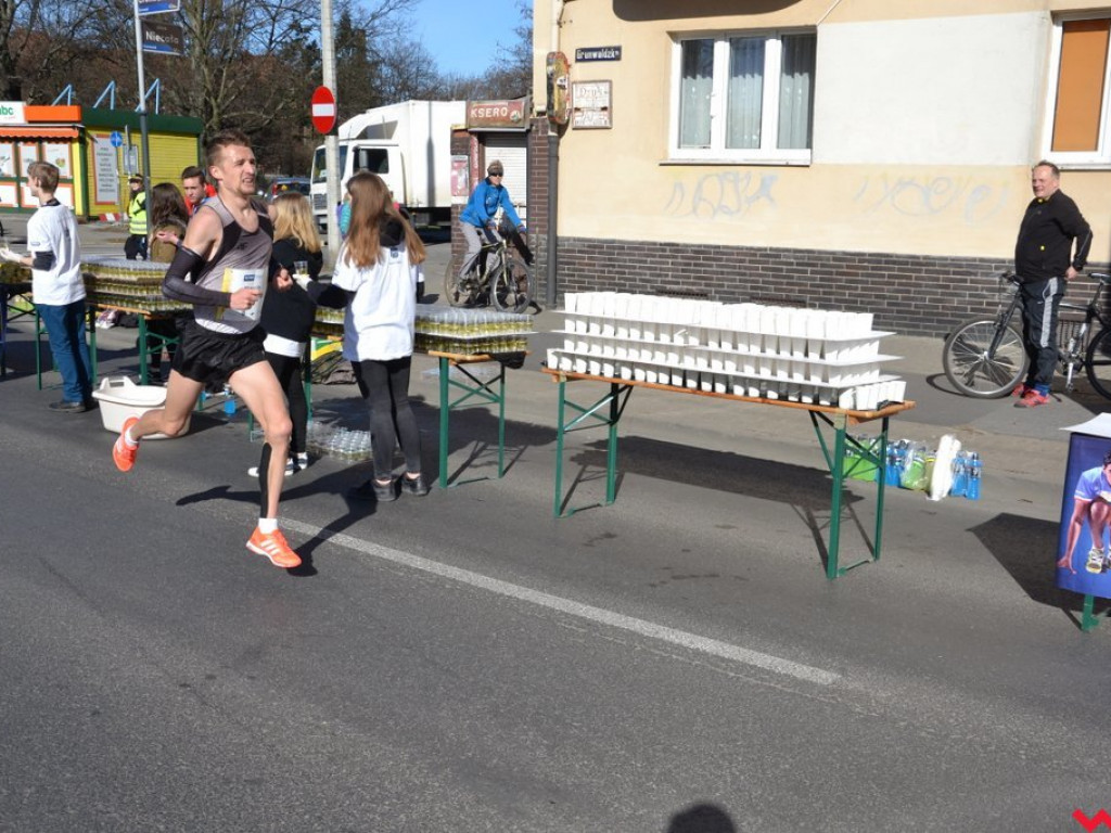 Wrześnianie pobiegli w półmaratonie w Poznaniu