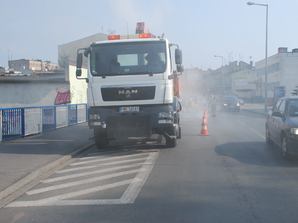 Prace drogowe idą pełną parą