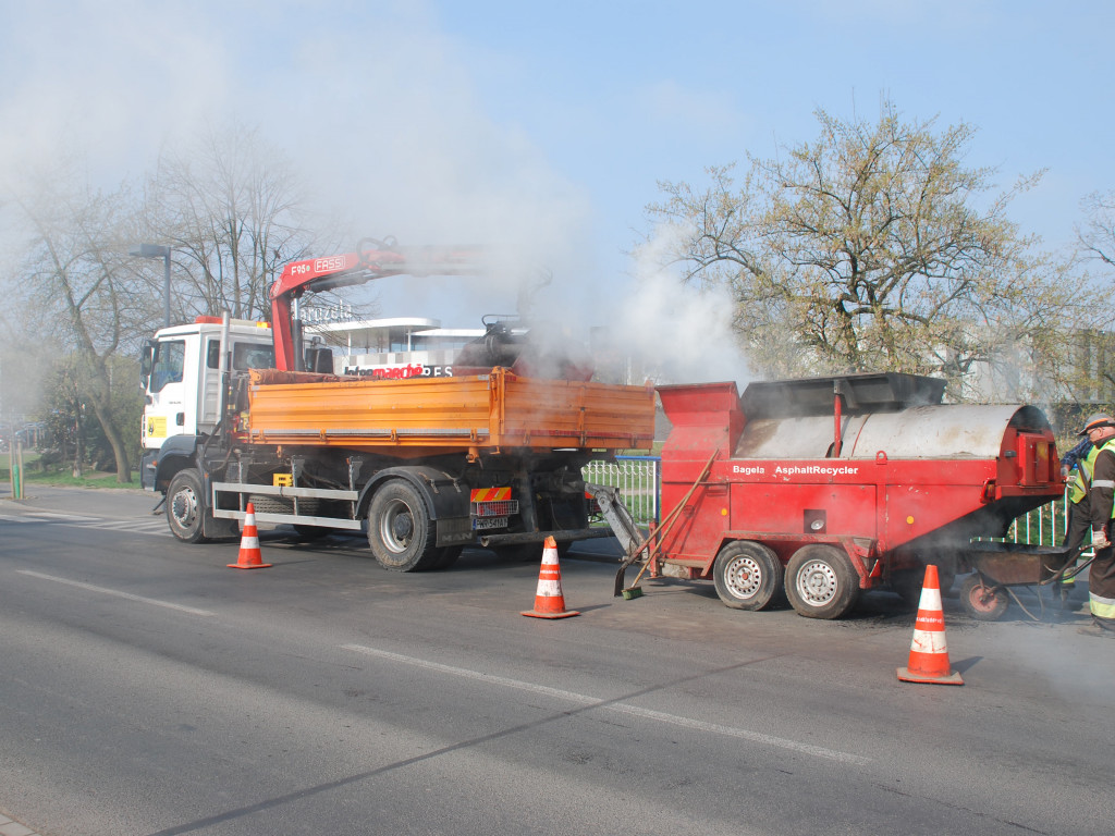 Prace drogowe idą pełną parą
