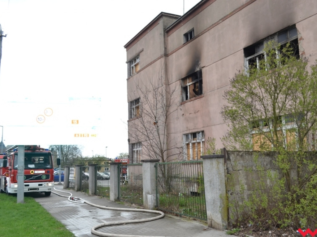 Po raz kolejny płonęła opuszczona willa przy Gnieźnieńskiej