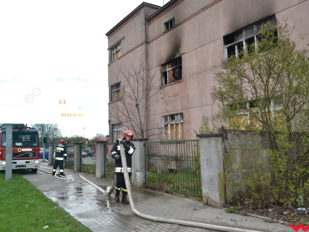 Po raz kolejny płonęła opuszczona willa przy Gnieźnieńskiej