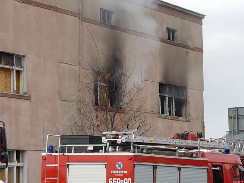Po raz kolejny płonęła opuszczona willa przy Gnieźnieńskiej