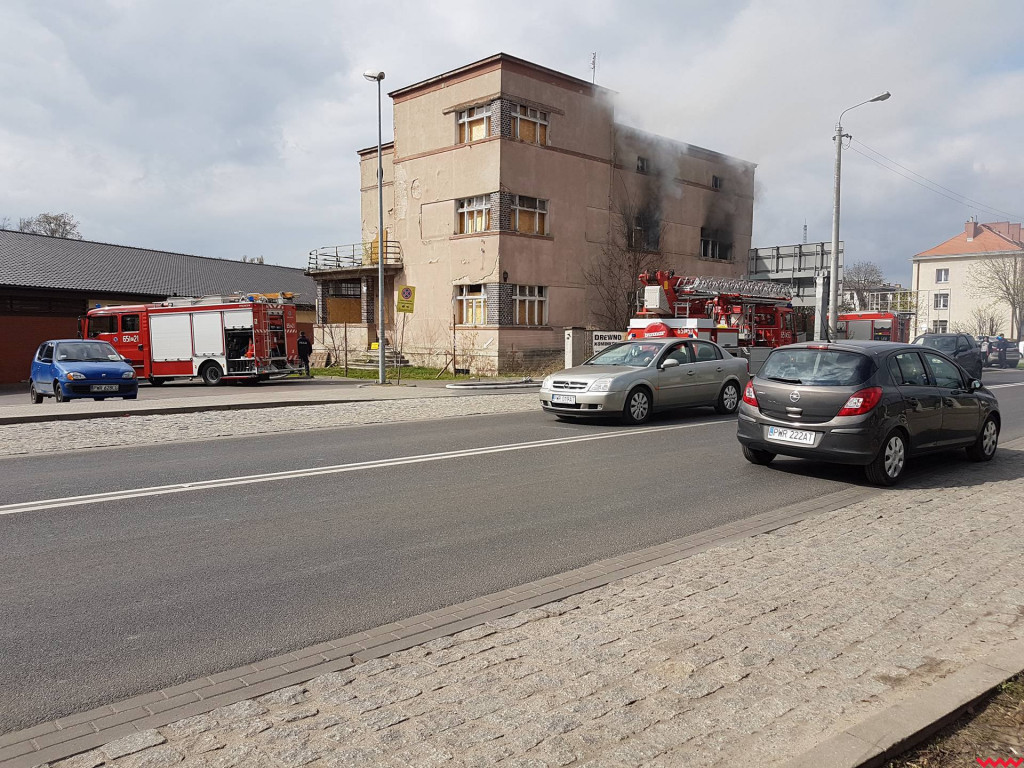Po raz kolejny płonęła opuszczona willa przy Gnieźnieńskiej