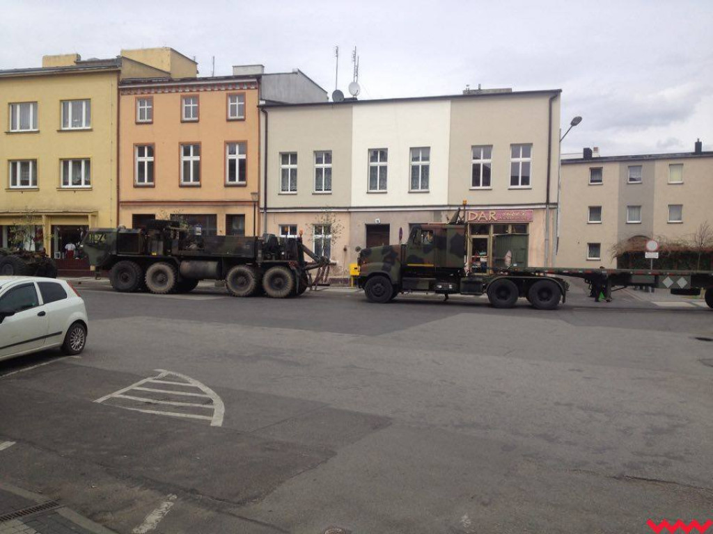 Amerykanie zakorkowali centrum Wrześni