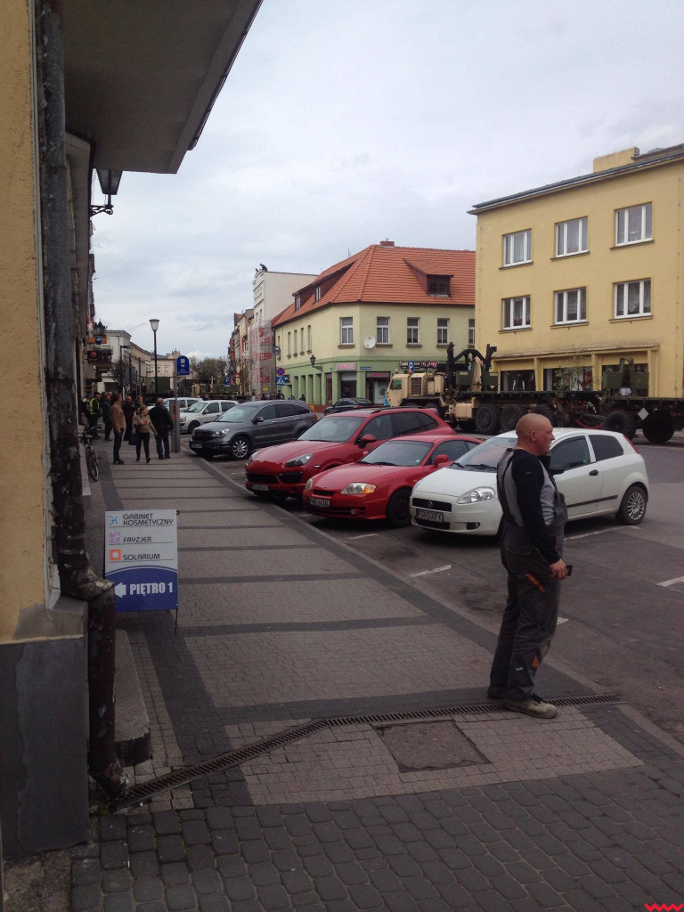 Amerykanie zakorkowali centrum Wrześni
