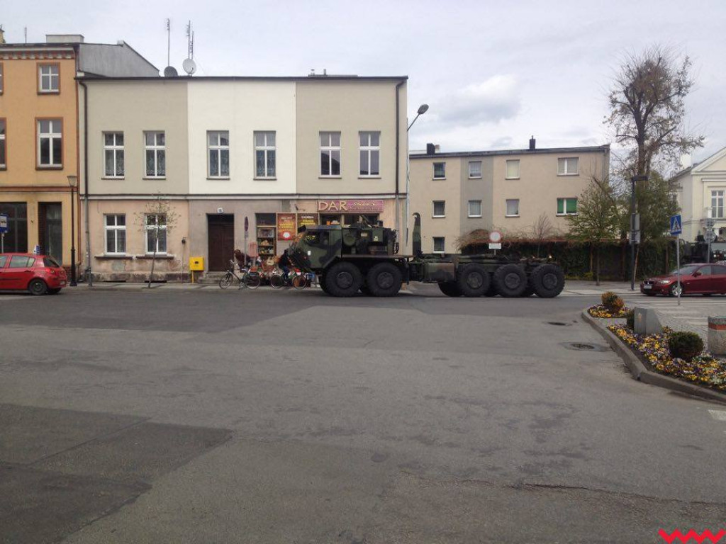 Amerykanie zakorkowali centrum Wrześni