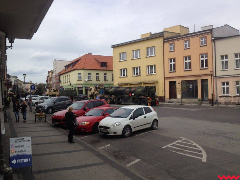 Amerykanie zakorkowali centrum Wrześni