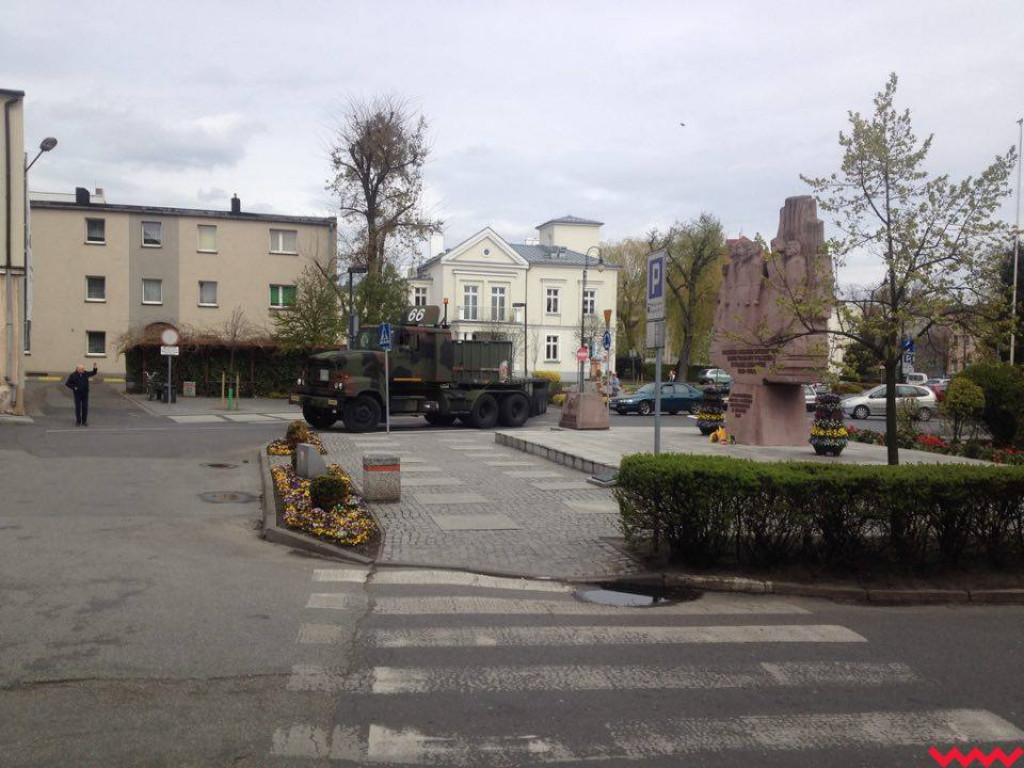 Amerykanie zakorkowali centrum Wrześni