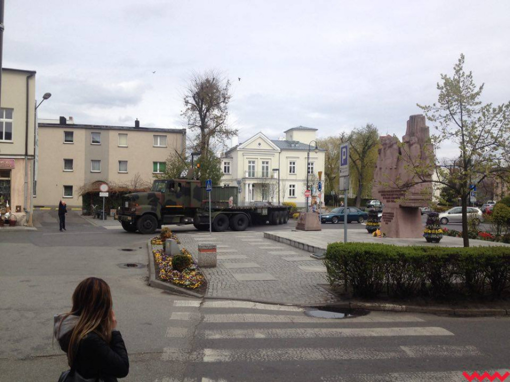 Amerykanie zakorkowali centrum Wrześni