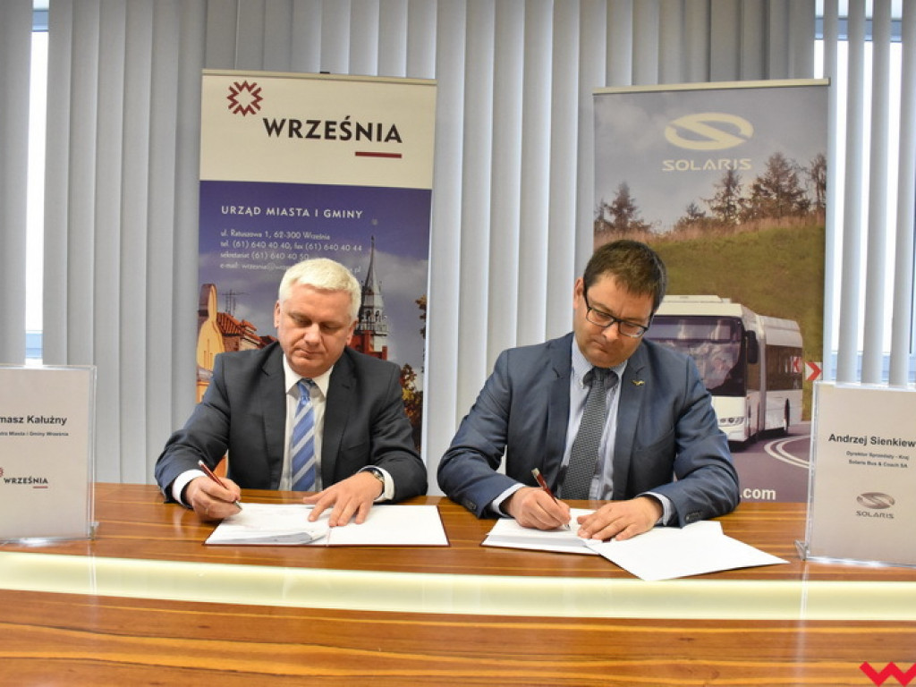 Ratusz kupił autobus elektryczny. Na ulicach Wrześni pojawi się w przyszłym roku