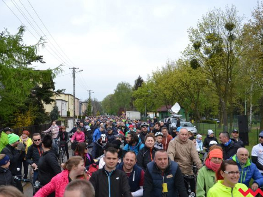 Pogoda dopisała. Po raz kolejny na starcie pojawiły się tłumy