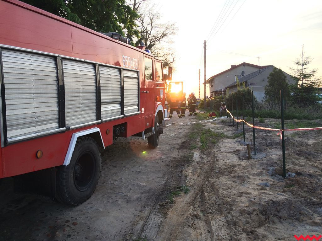 Wybuch pieca powodem akcji strażaków w Pyzdrach