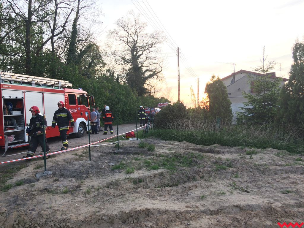 Wybuch pieca powodem akcji strażaków w Pyzdrach