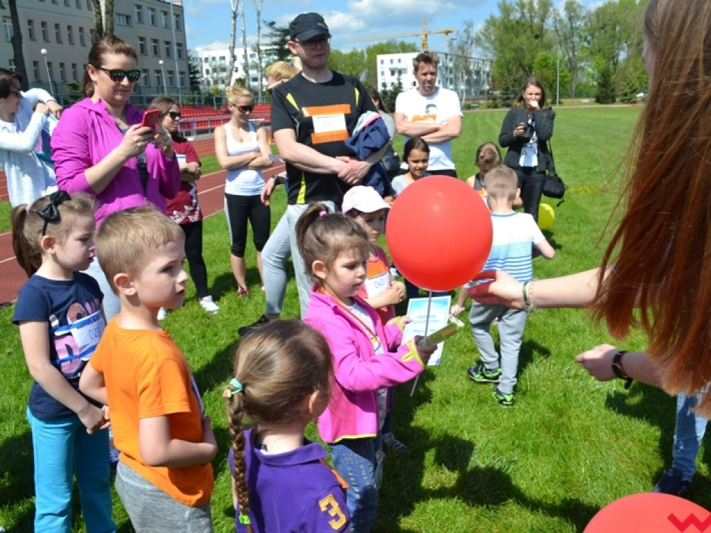 Rodzinny sprint w sobotnie przedpołudnie