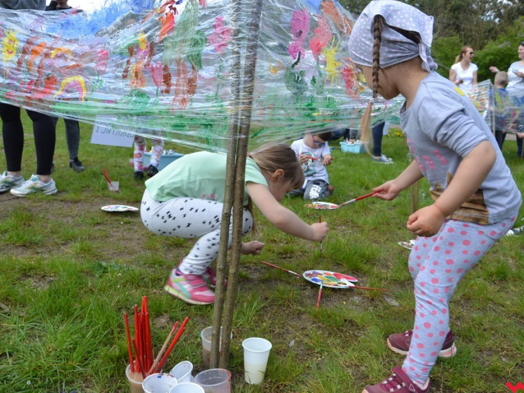Rajd rowerowy przedszkolaków z Małych Einsteinów z Nekli