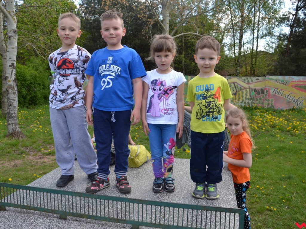 Rajd rowerowy przedszkolaków z Małych Einsteinów z Nekli