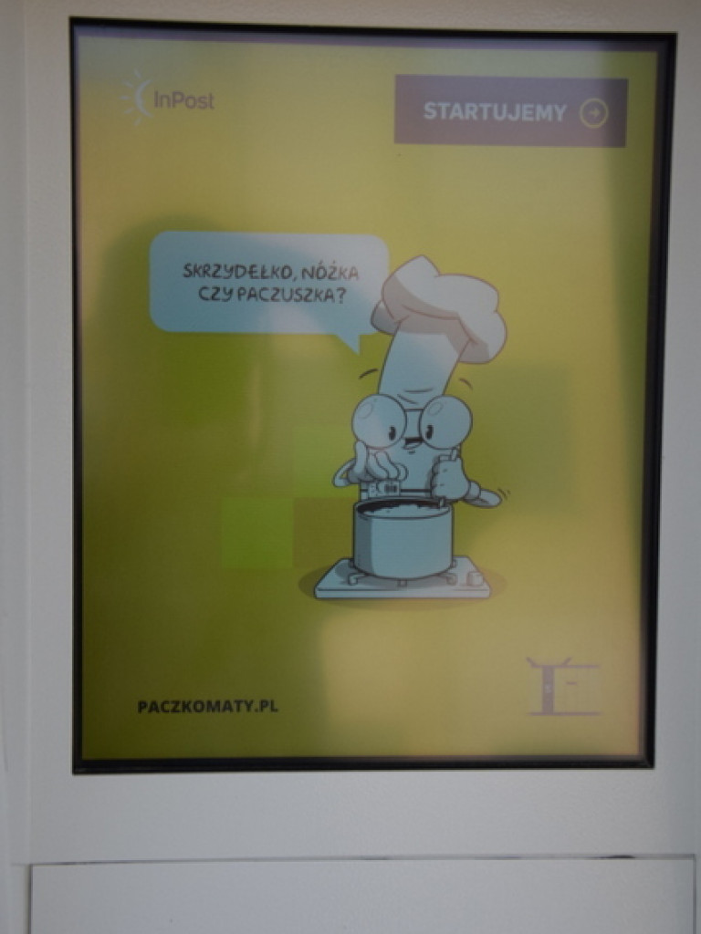 Skrzydełko, nóżka czy paczuszka? Paczkomat InPostu w Kołaczkowie