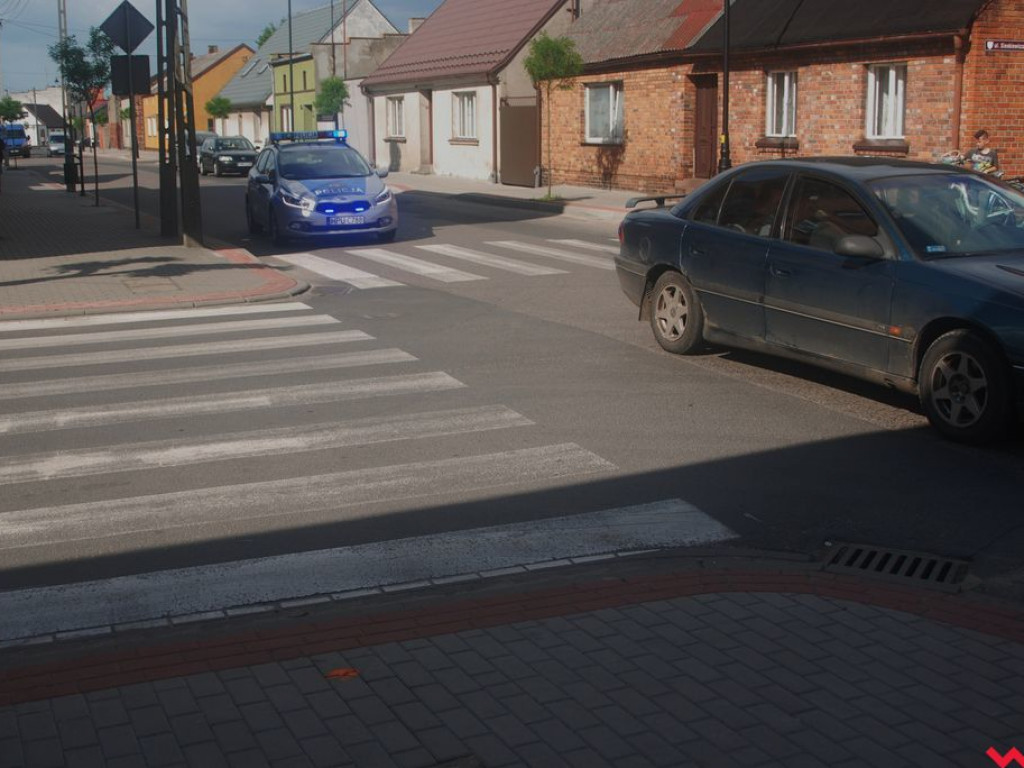 Potrącenie nastolatki na rowerze w Pyzdrach