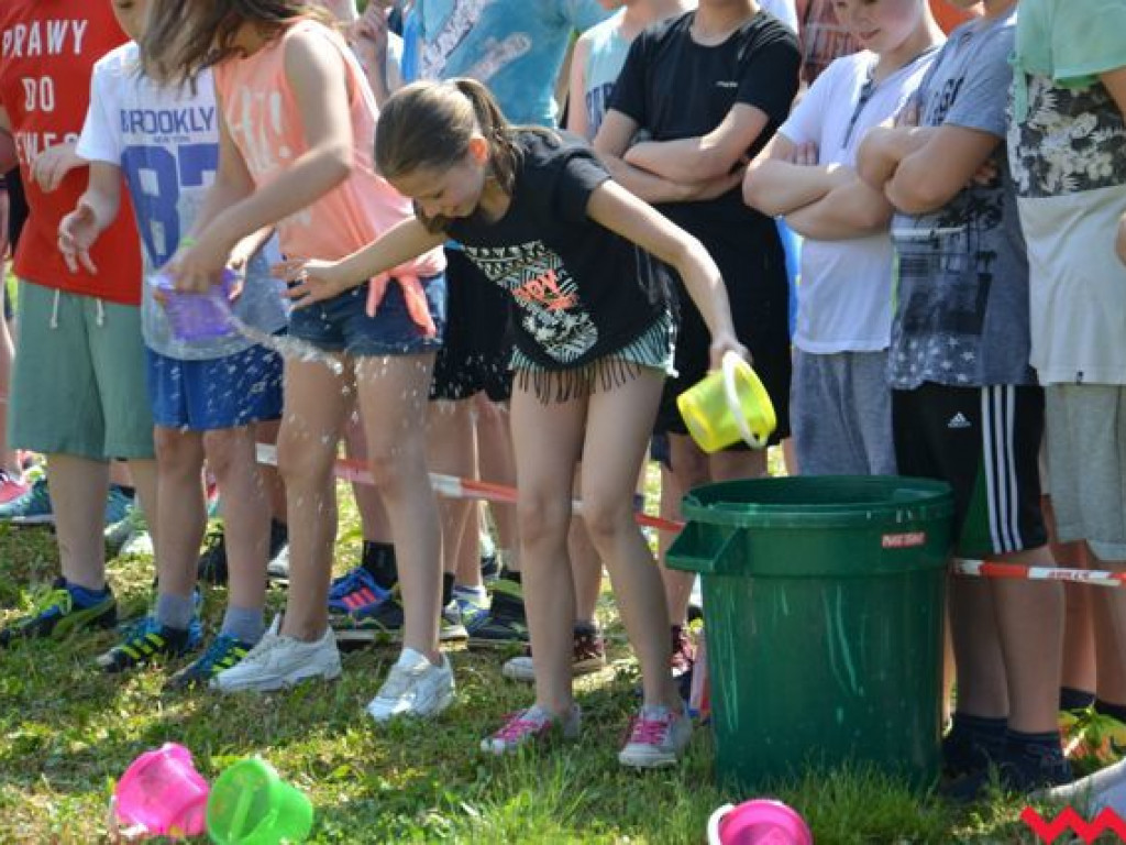 Dzień dziecka w Kaczanowie pełen wodnych atrakcji