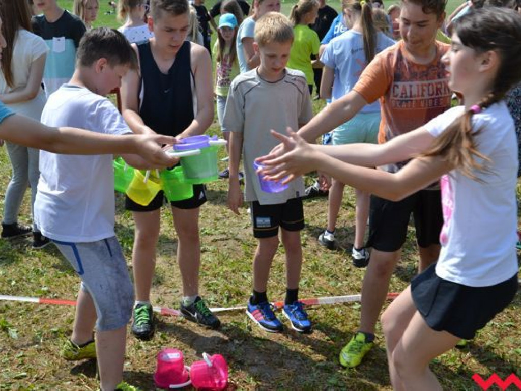 Dzień dziecka w Kaczanowie pełen wodnych atrakcji