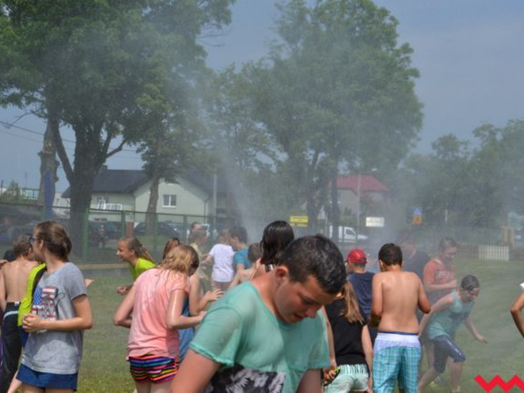 Dzień dziecka w Kaczanowie pełen wodnych atrakcji