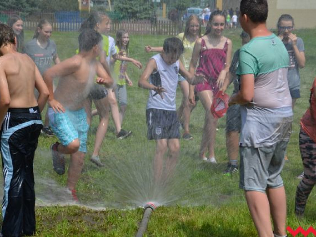 Dzień dziecka w Kaczanowie pełen wodnych atrakcji