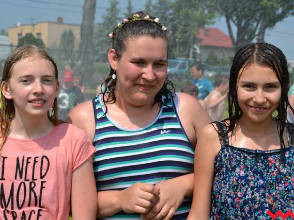 Dzień dziecka w Kaczanowie pełen wodnych atrakcji