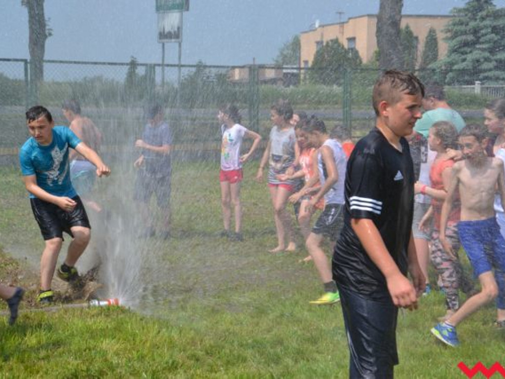 Dzień dziecka w Kaczanowie pełen wodnych atrakcji