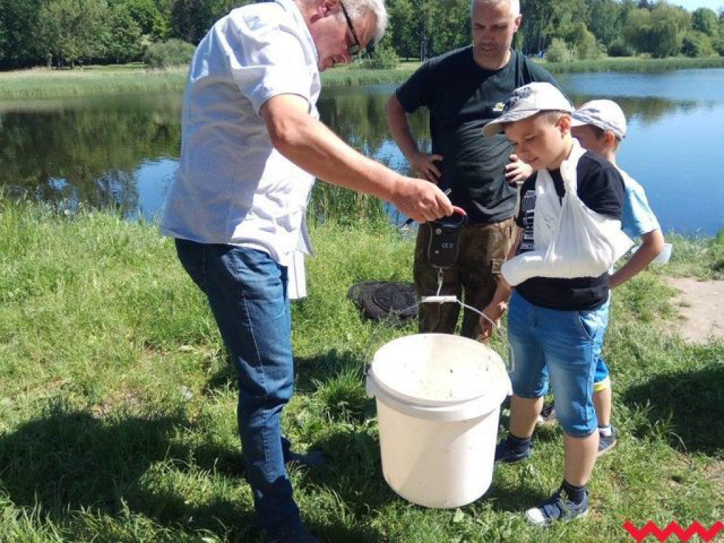 Dzień Dziecka z wędką nad zalewem