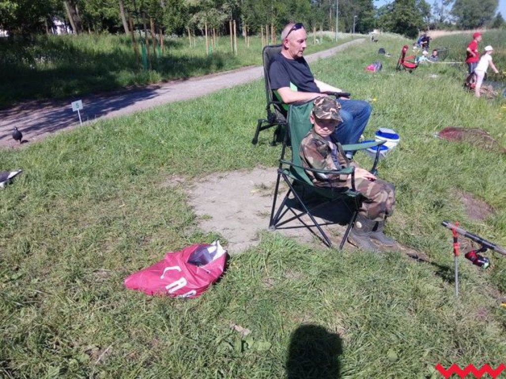 Dzień Dziecka z wędką nad zalewem